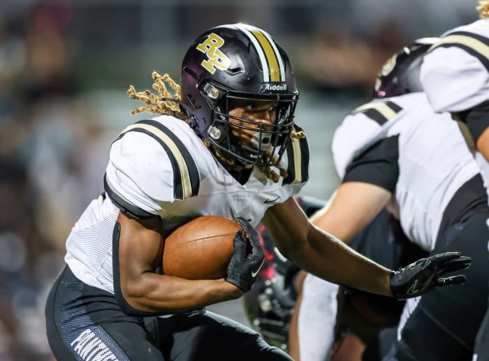 Raymore-Peculiar at Lee's Summit North Missouri football 9-29-23 David Smith 23778